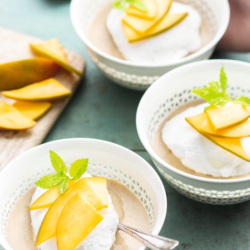Photo de Neige sur crème de mangue prise par WW