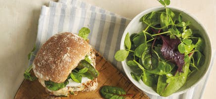 Burger pomme poulet