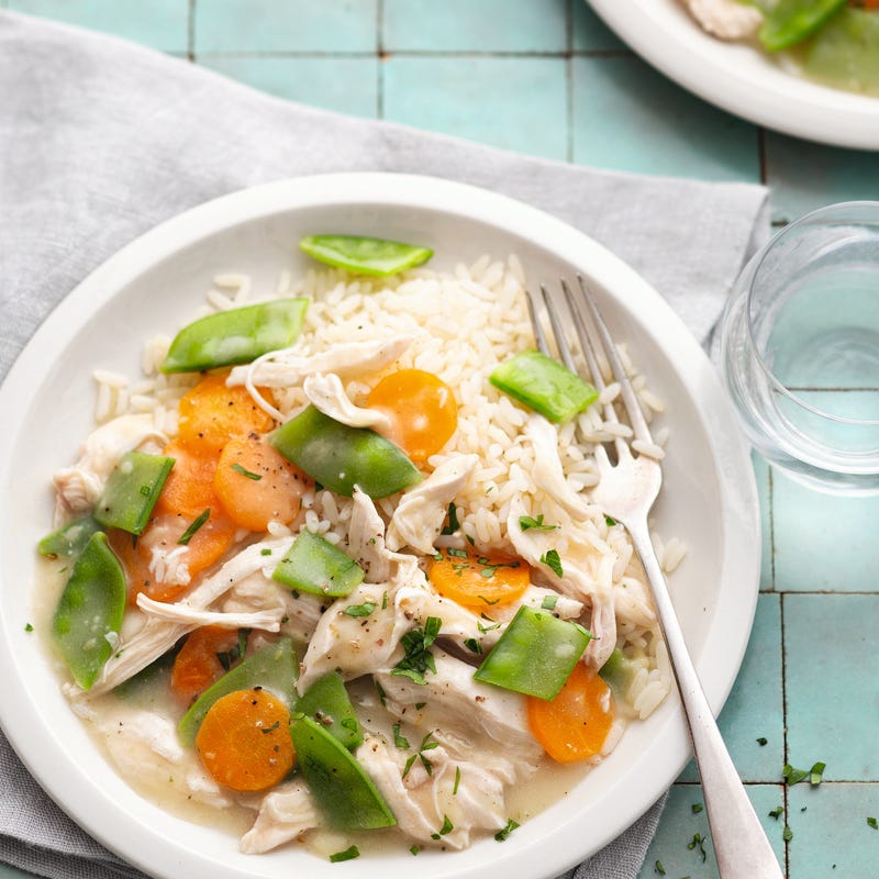 Photo de Fricassée de poulet et riz prise par WW