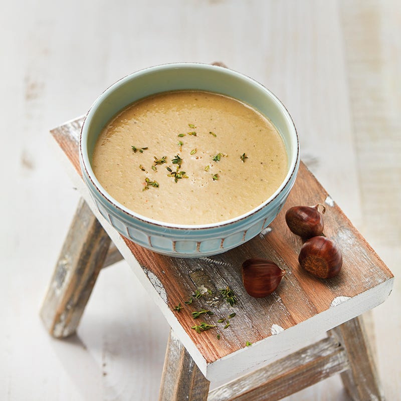 Foto van Kastanjesoep met tijm door WW