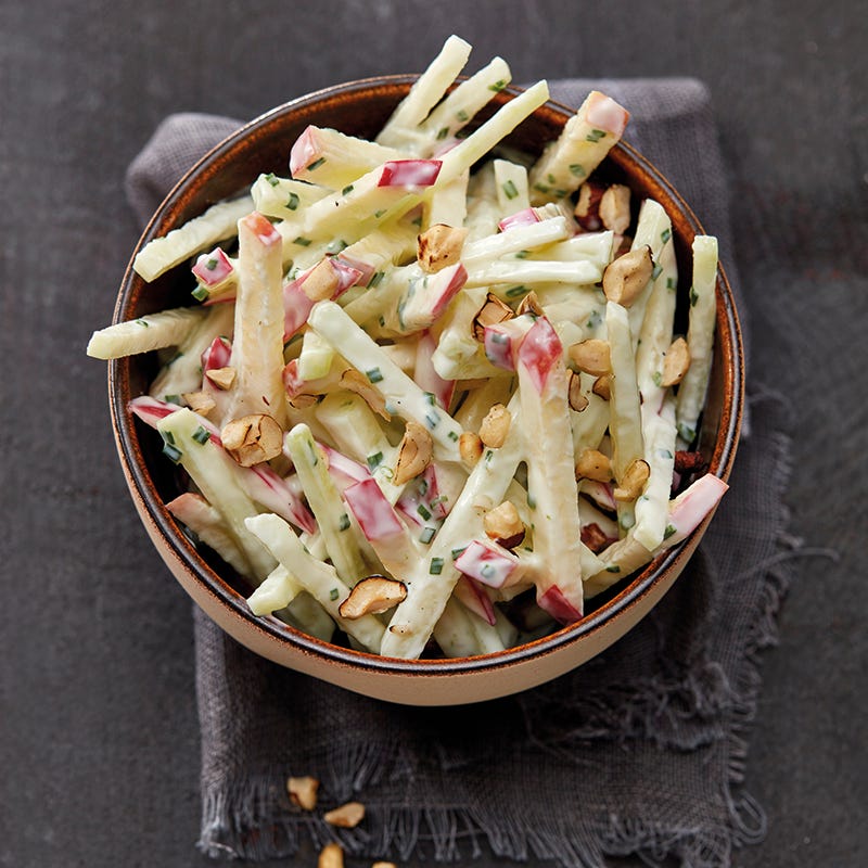 Photo de Salade de chou-rave et de pomme et vinaigrette au yaourt prise par WW