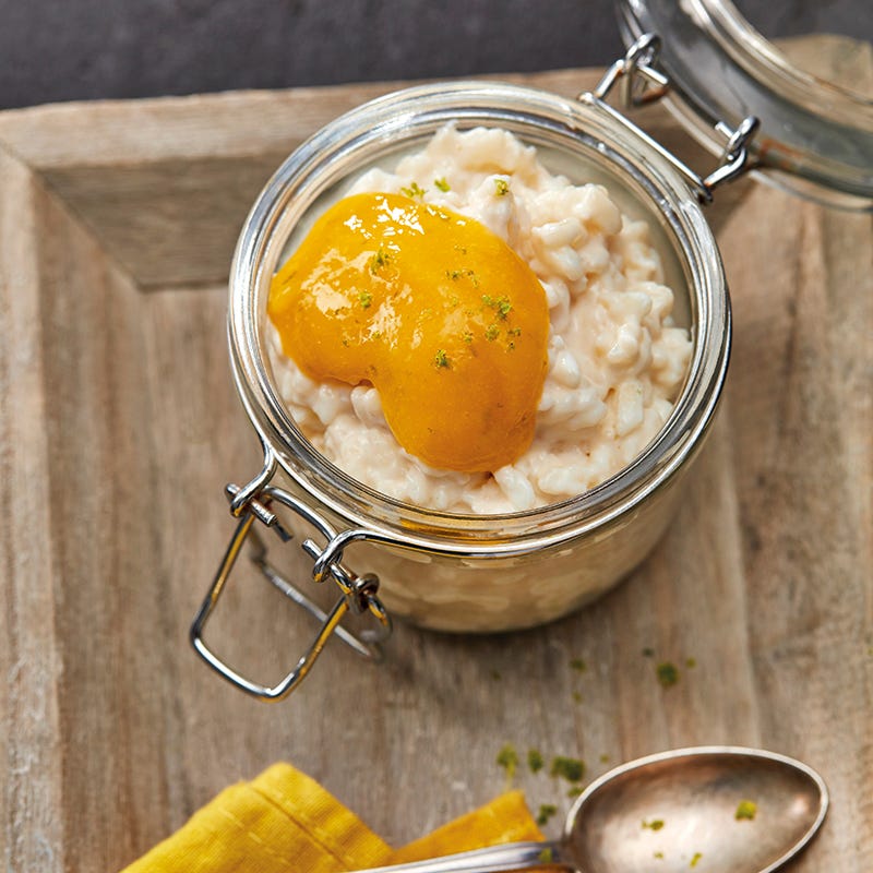 Foto van Kokosrisotto met mangosaus door WW