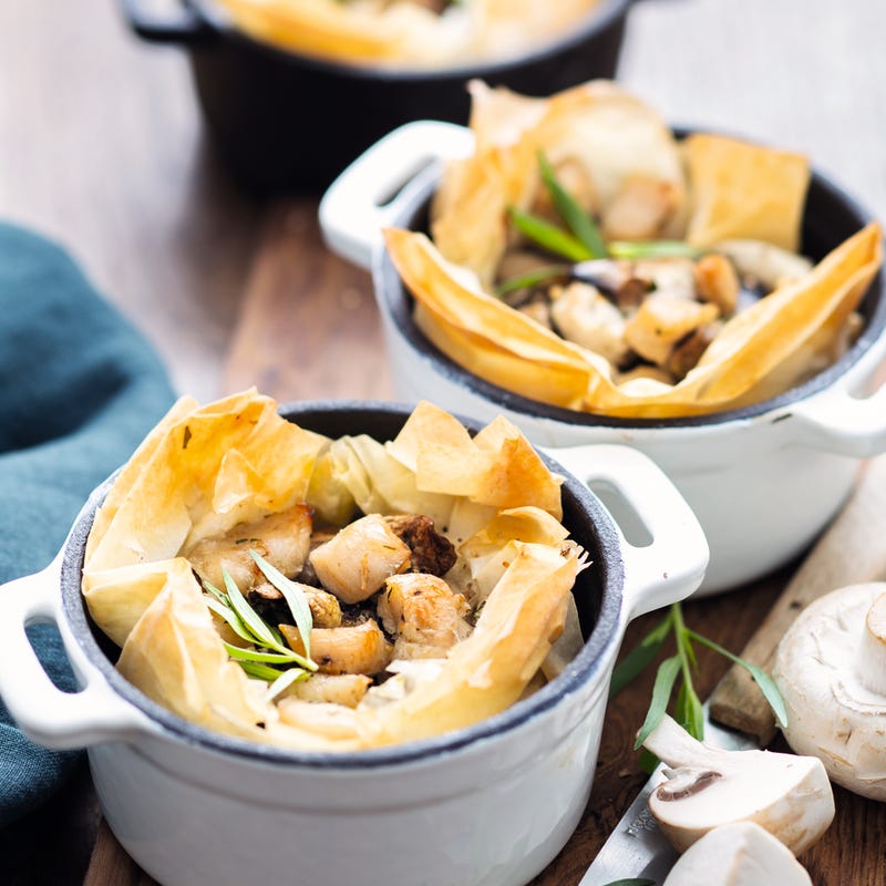 Photo de Tourte aux champignons prise par WW