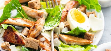 Salade Caesar à la dinde