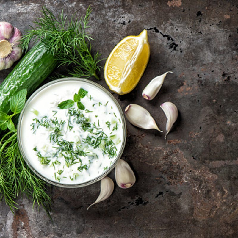 Foto van Tzatziki met dille door WW