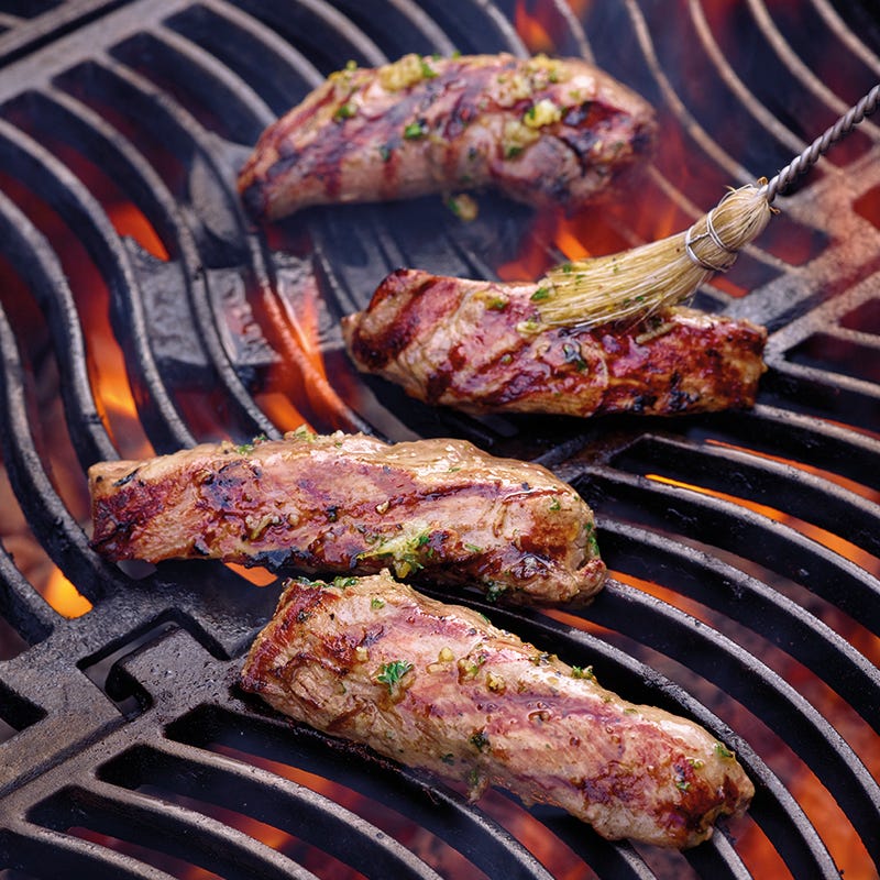 Foto van Lamshaas met citroen en knoflook door WW