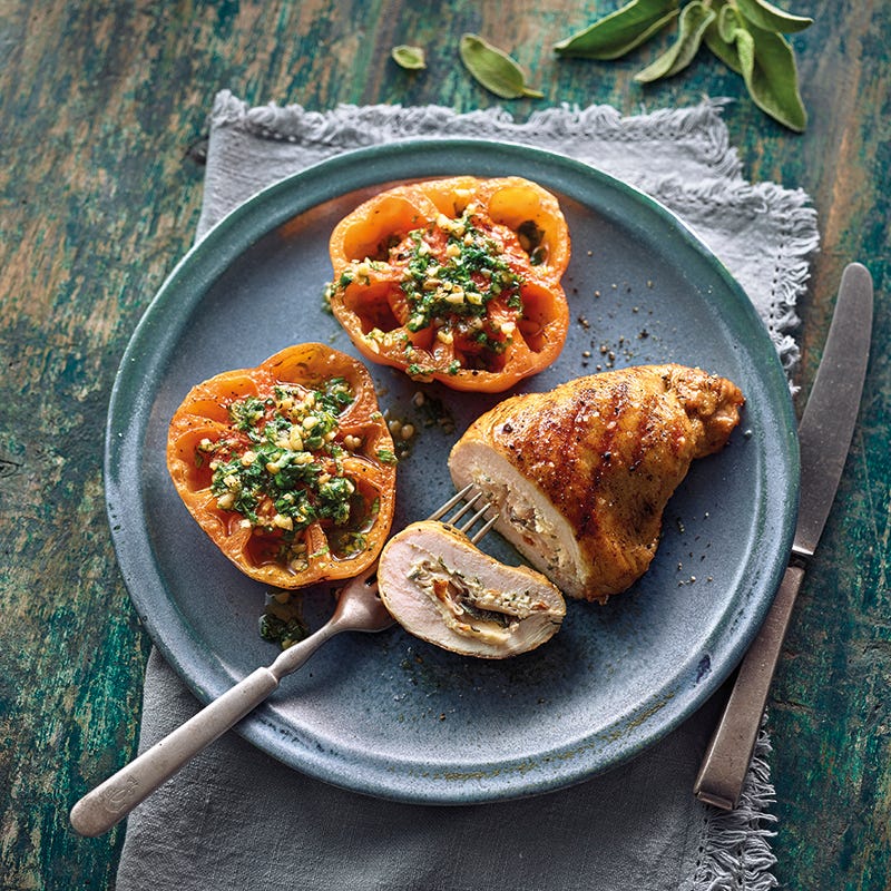 Foto van Kip saltimbocca door WW