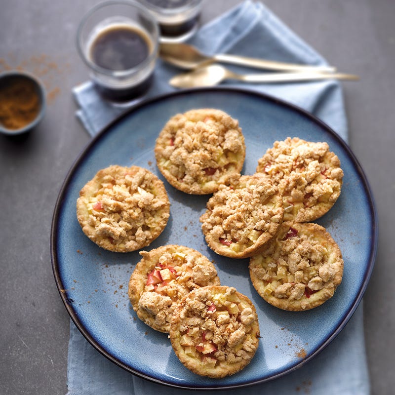 Foto van Appel-kruimelcakejes door WW