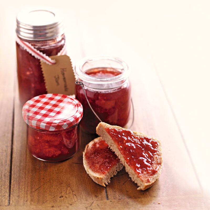 Erdbeer-Holunder-Marmelade
