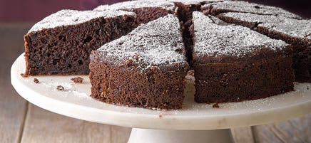 Saftiger Schokokuchen mit Randen