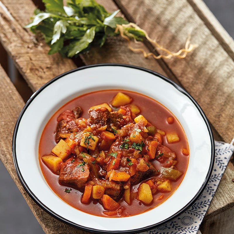 Foto van Pittige goulash met groenten door WW