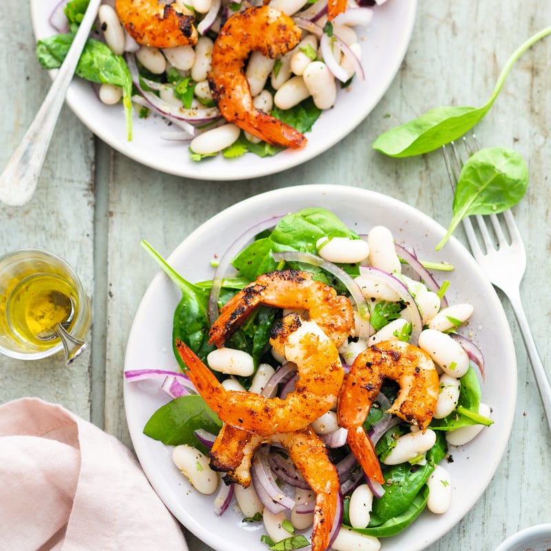 Photo de Salade aux crevettes prise par WW