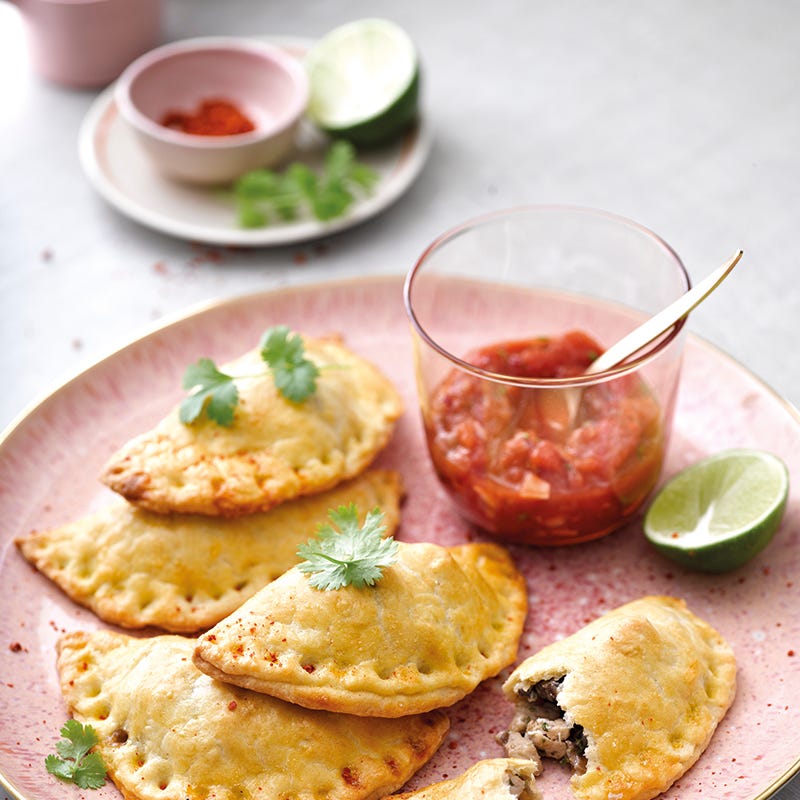 Foto van Empanada's met salsa door WW