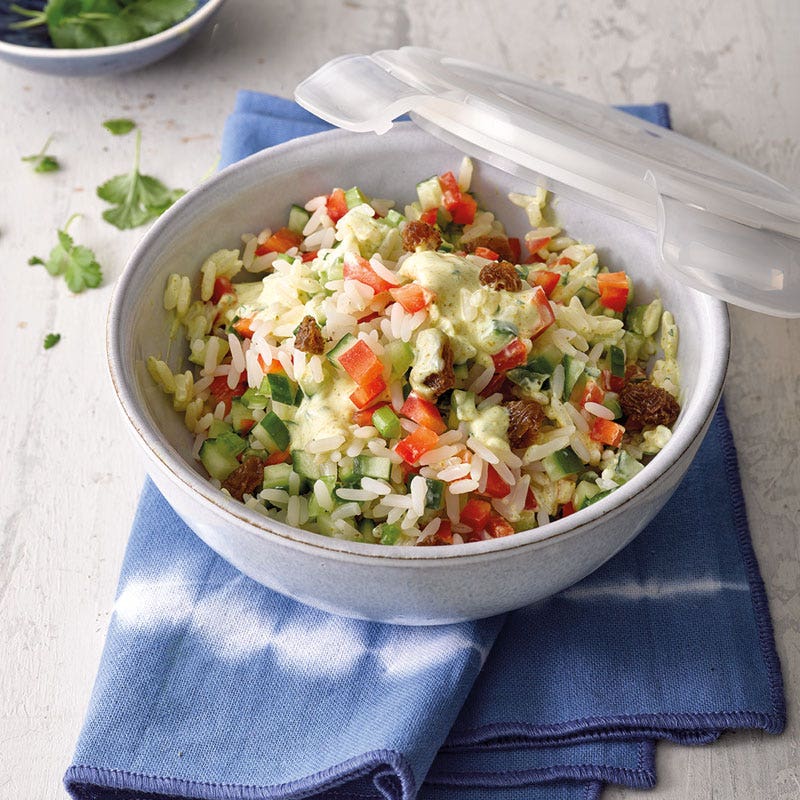 Indischer Reissalat