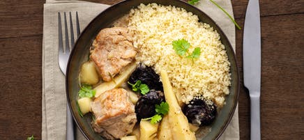 Cocotte de filet mignon aux panais