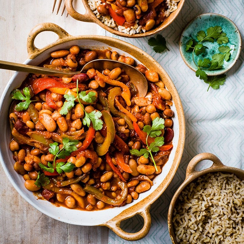 Mixed bean chilli