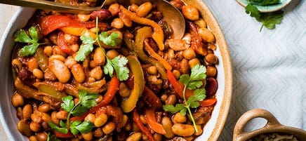 Mixed bean chilli