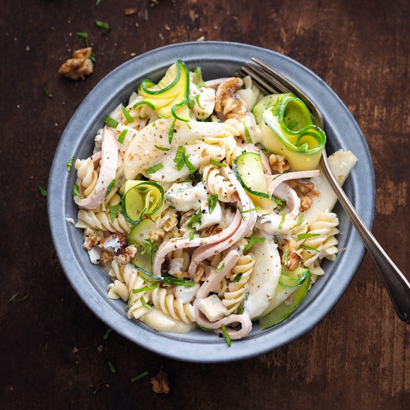 Photo de Salade folle fusilli et gorgonzola prise par WW