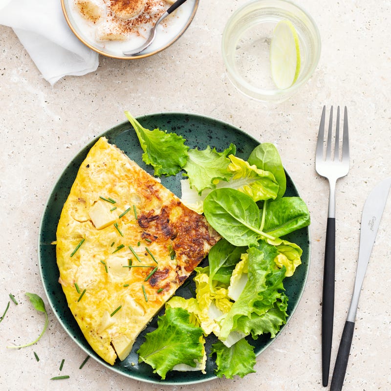 Photo de Tortilla poireau pommes de terre prise par WW