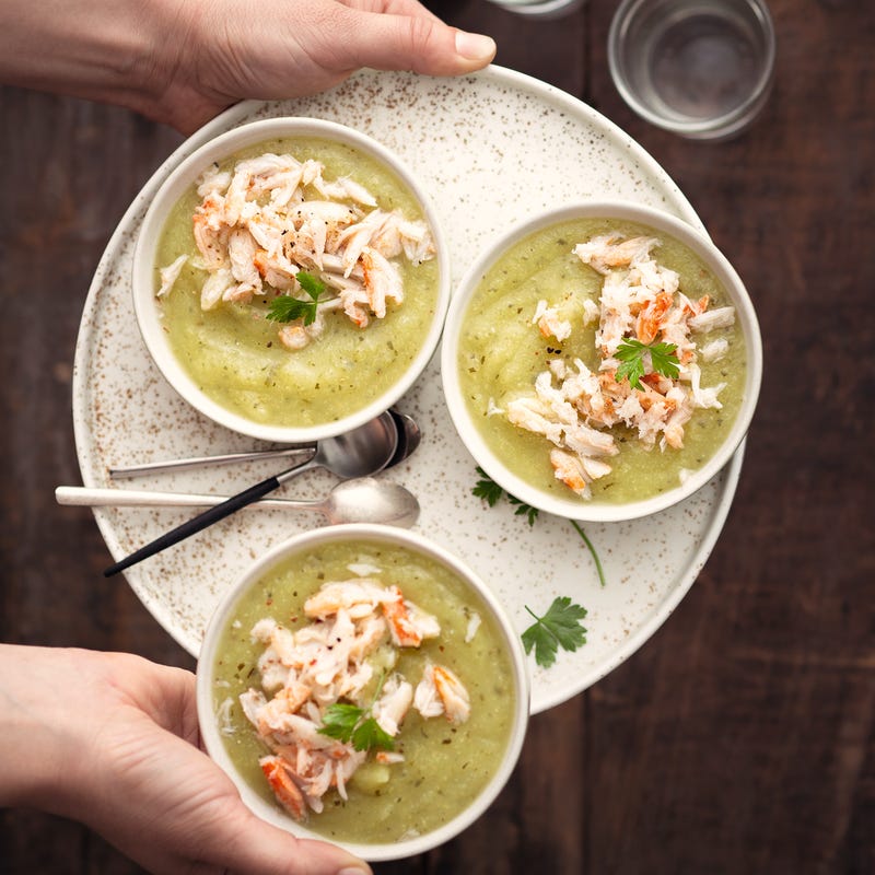 Photo de Velouté de céleri au crabe prise par WW