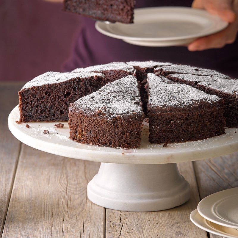 Saftiger Schokokuchen mit Roter Bete