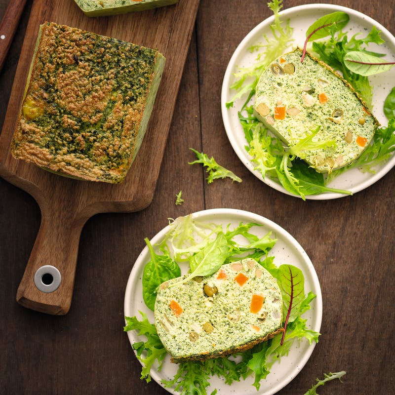 Photo de Flan d’épinards à la macédoine prise par WW
