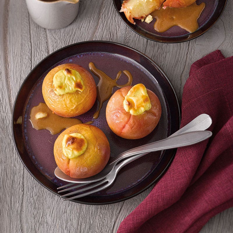 Bratapfel mit Cheesecake-Füllung