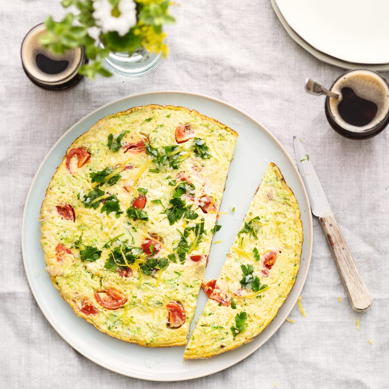 Photo de Tortilla courgettes et gremolata prise par WW