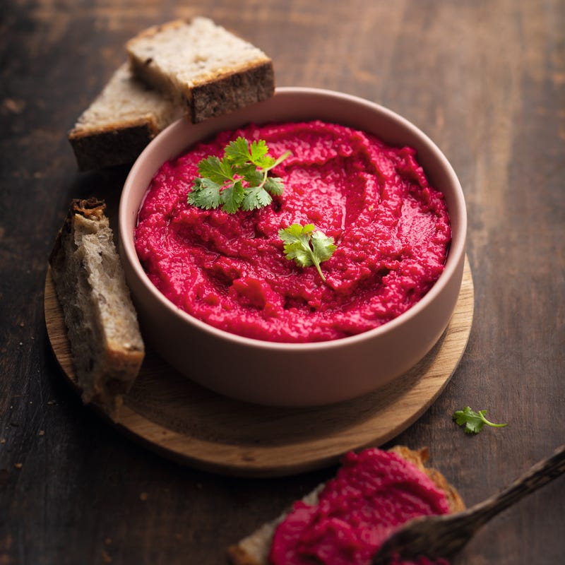 Photo de Houmous tout rose prise par WW