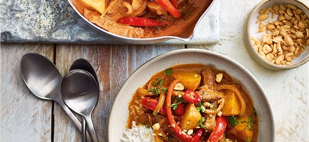 Beef massaman curry