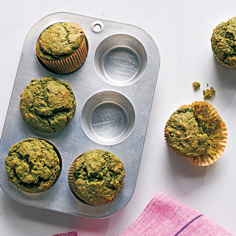 Eat-your-greens breakfast muffins