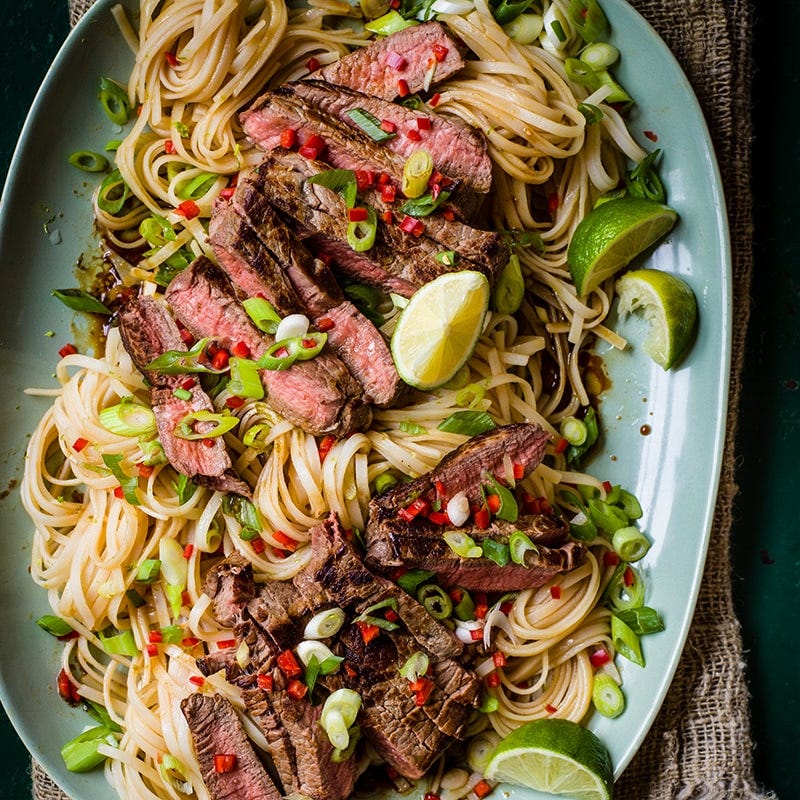 Easy Thai beef salad