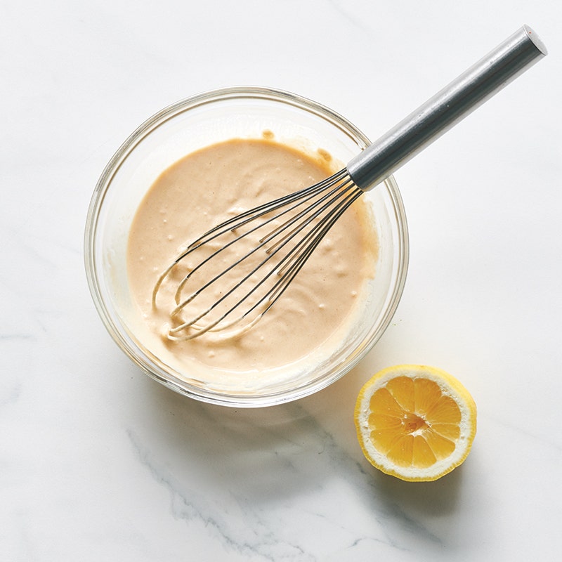 Lemony tahini sauce
