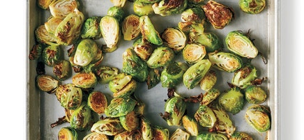 Roasted Brussels sprouts