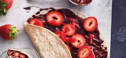 Wraps au chocolat