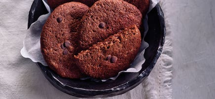 Biscuits moelleux au chocolat