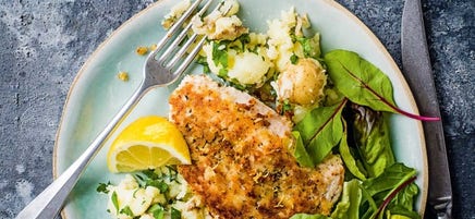 Escalopes de dinde panées au citron