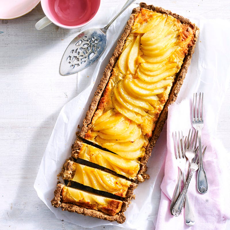 Photo de/du Tarte aux poires à la frangipane par WW