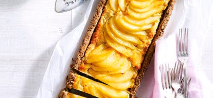 Tarte aux poires à la frangipane