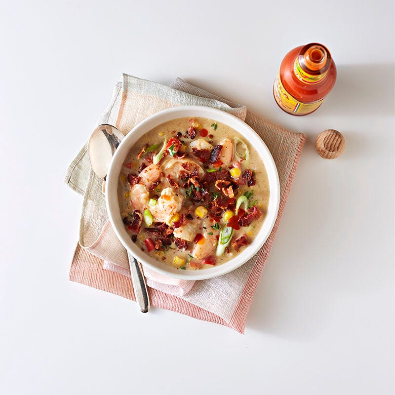 Photo of Easy shrimp chowder for one by WW