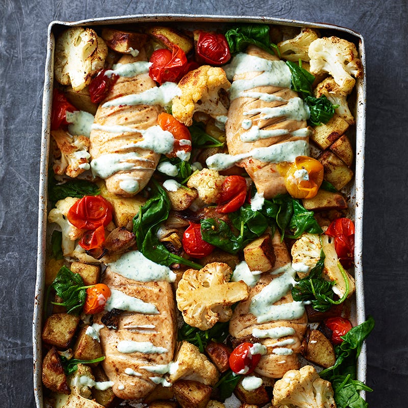 ViktVäktarna - Kryddig kyckling i långpanna