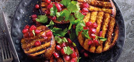 Aubergines marinées aux raisins secs