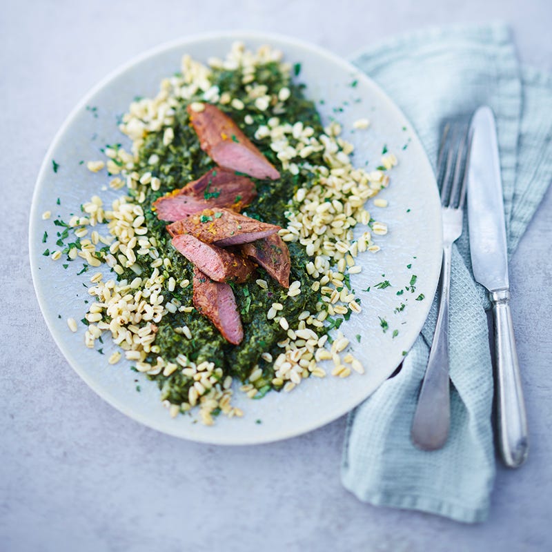 Foto van Boerenkool met lamshaas door WW