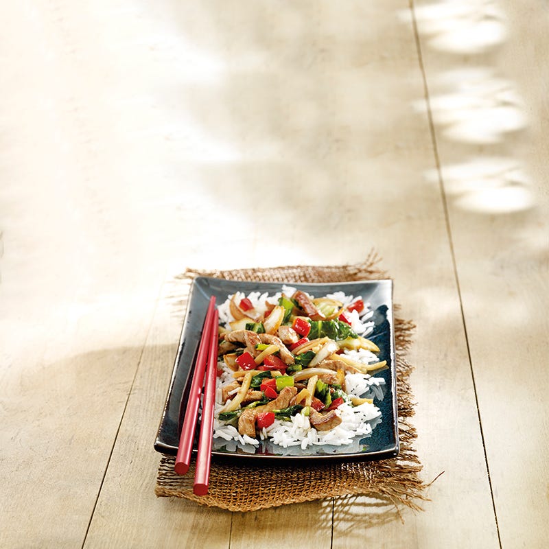 Foto van Varkensvlees zoetzuur door WW