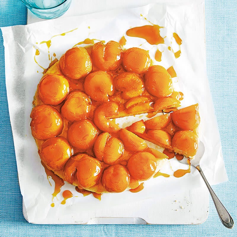 Aprikosen-Tarte-Tatin