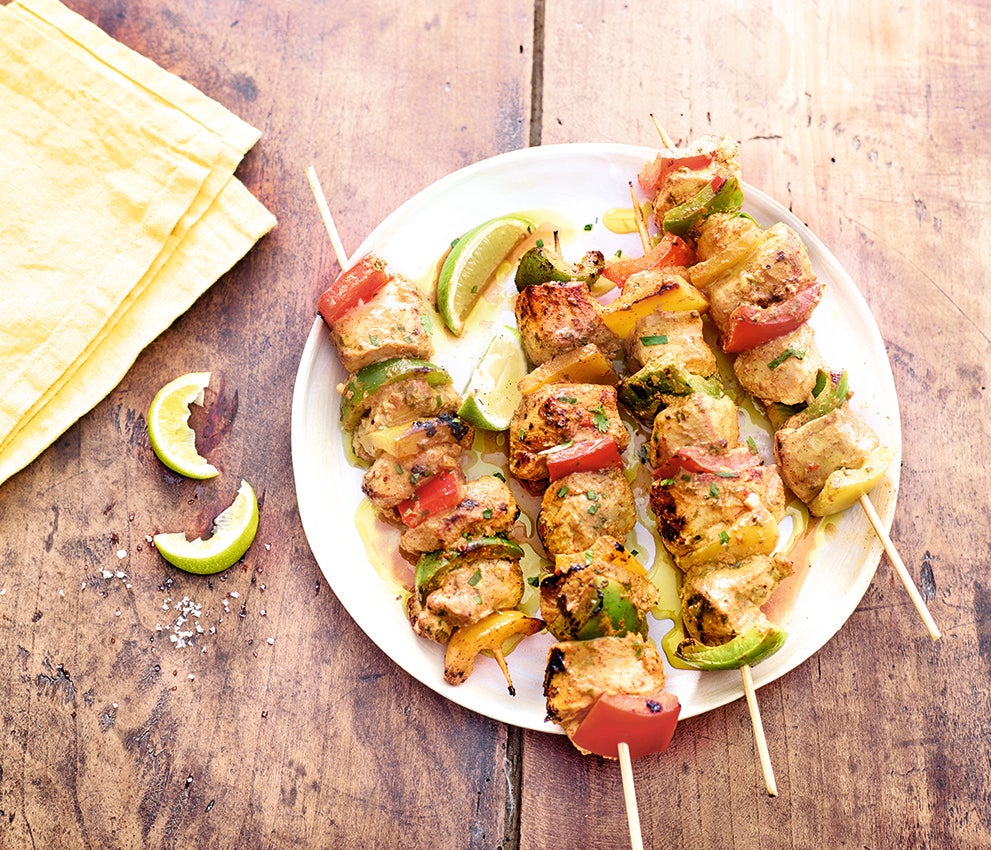 Babette - Brochettes de poulet au tandoori