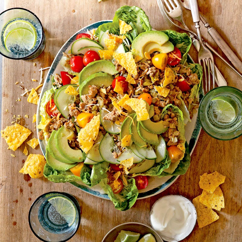 Photo of Turkey Taco Salad by WW