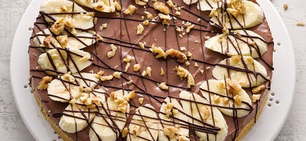 Bananen-Schokopudding-Torte