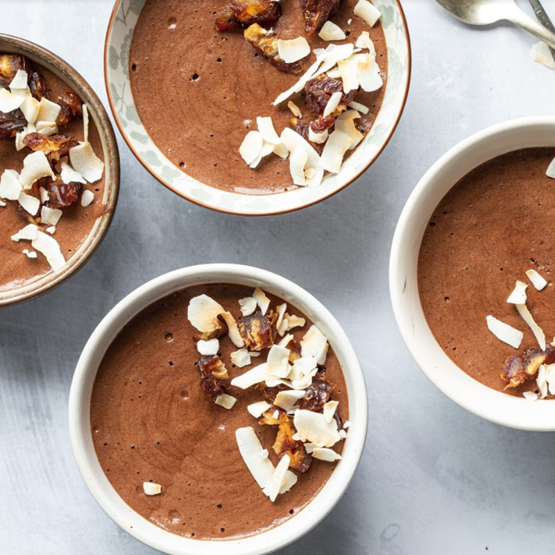 Foto van Miljuschka's choco-cocomousse door WW