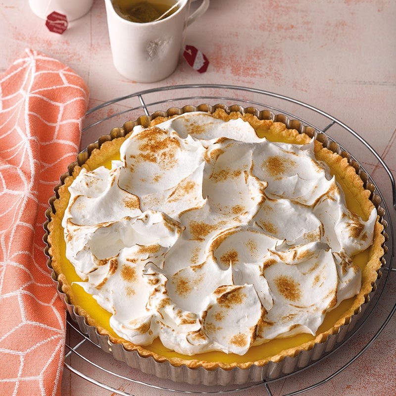 Zitronentarte mit Baiserhaube